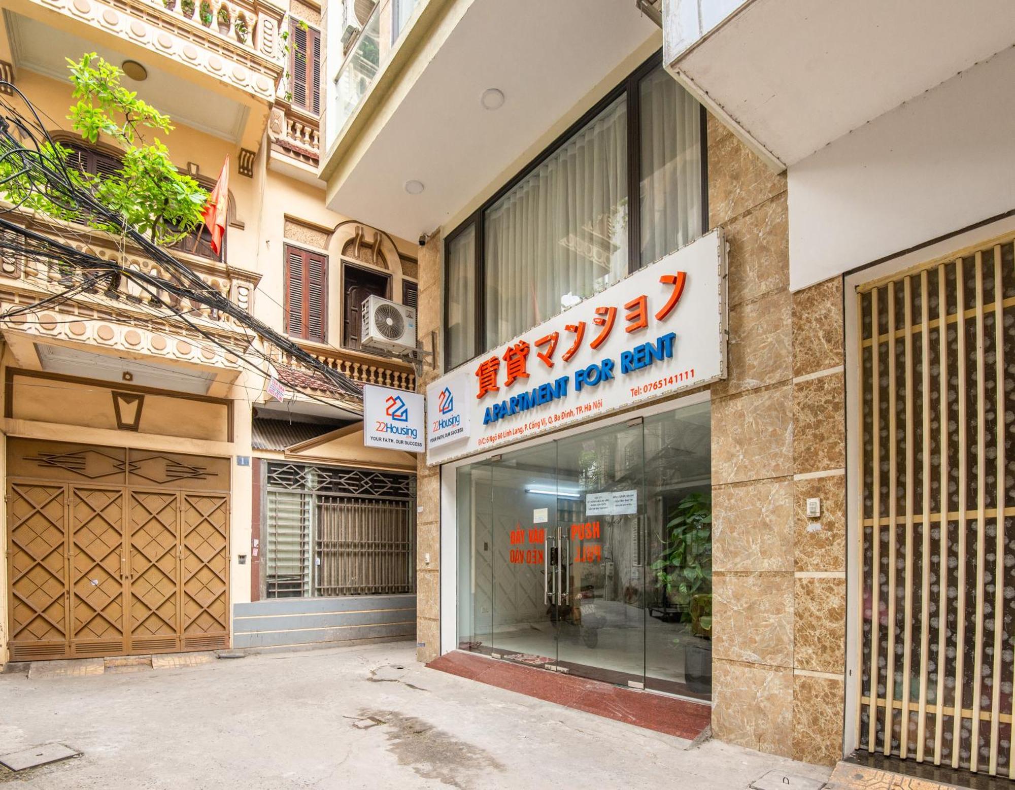 22Housing Hotel & Residence 60 Linh Lang Hanoi Exterior photo